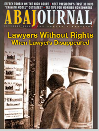 ABA Journal - When Lawyers Disappeared
